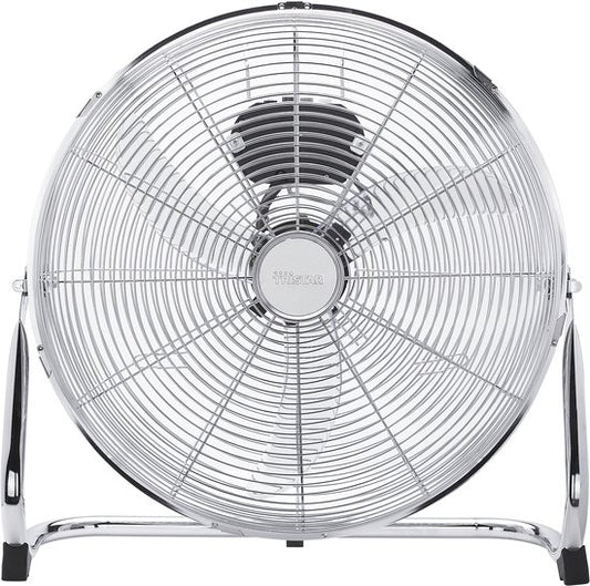 Ventilateur de sol 40 cm - 3 Vitesses - Ventilateur de caisson - Inclinaison 130° - Métal - Tristar VE-5936