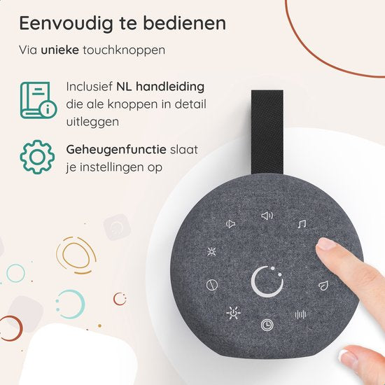 Numsy - Move White Noise Machine Baby - Machine à bruit blanc