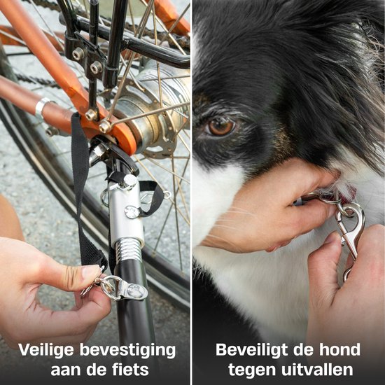 TrevoPet - Remorque vélo pour chien - Remorque vélo pour chien pliable - Remorque vélo pour chien pour petits et grands chiens (max. 30kg) - Remorque vélo pour chien - Remorque vélo pour chien 2 en 1 pour vélo ou buggy pour chien - Remorque pour chien - C