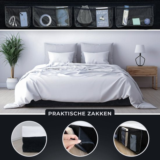 Lit gonflable - FLOAT - 2 personnes - pompe électrique intégrée - gonflage rapide - 152 x 203 x 52 cm - autogonflant - Queen