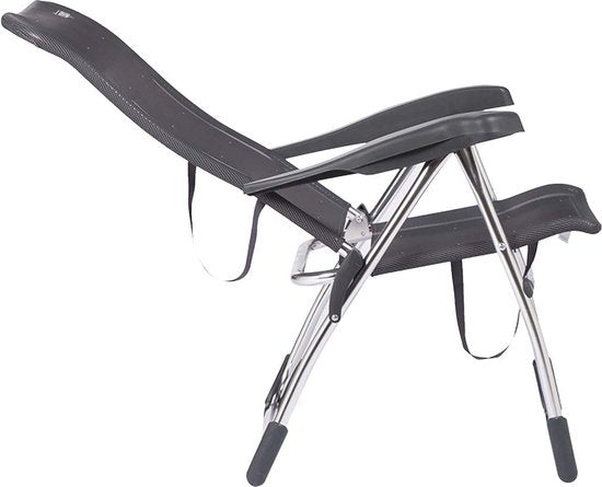 Crespo - Chaise de plage - AL/206 - Gris foncé