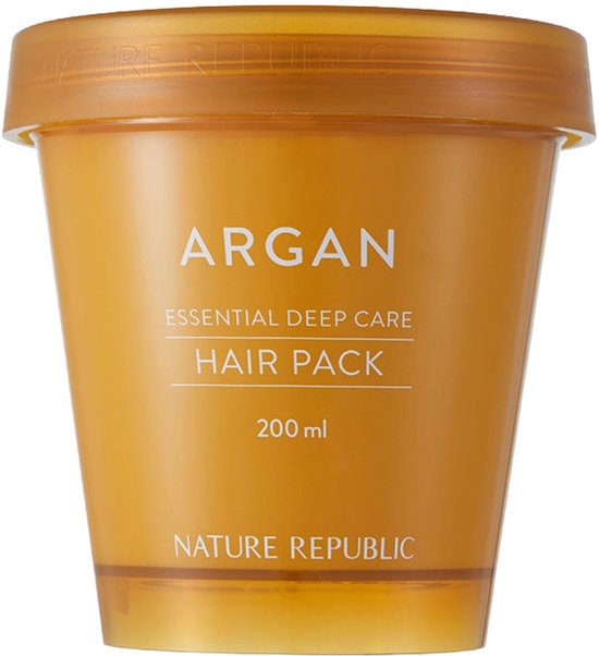 Masque capillaire hydratant et réparateur à base d'argan