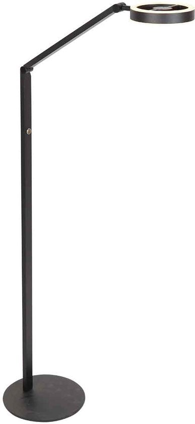 Steinhauer - lampadaire - Ringlux - noir - métal - Ø 25cm - LED - 4138ZW