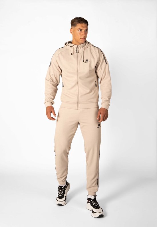 Gorilla Wear Harvey Pantalon d'entraînement - Beige - M