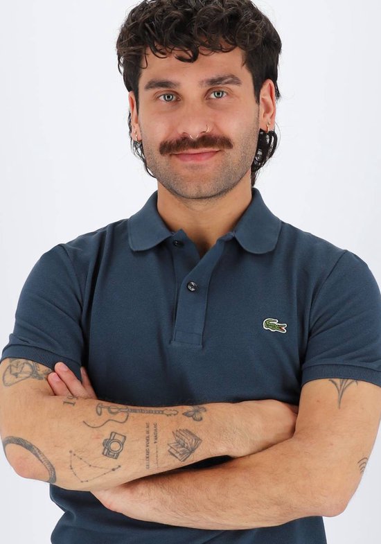 Polo Lacoste Slim Fit - bleu