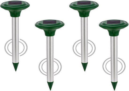 Hortensus - Répulsif solaire contre les taupes - 800 m² - 4 pièces