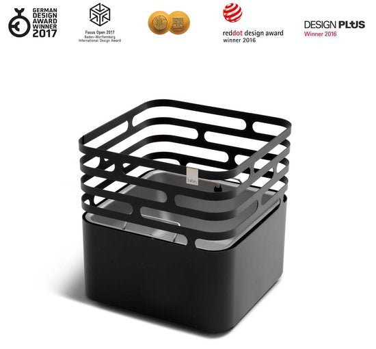 Höfats - Brasero CUBE - Brasero le plus sûr - Design réversible