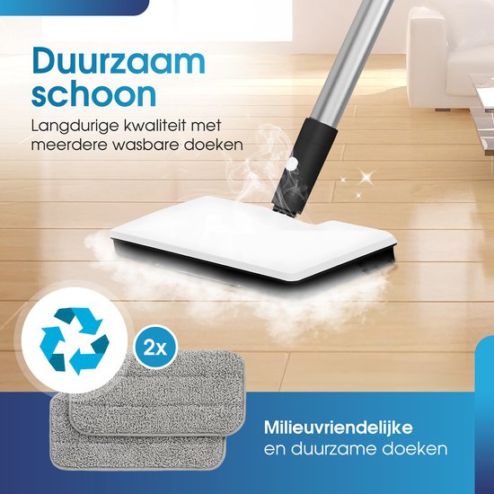 Novalance - SteamPro Steam Cleaner & Hand Dryer - Nettoyeur de tapis / Nettoyeur de taches - Nettoyeurs à vapeur - Appareil à vapeur - Plancher, canapé, tapis