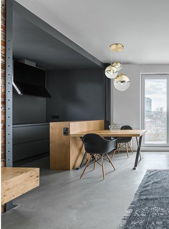 Globo - lampe suspendue - Varus - or - verre - Ø 51cm - E27 - 15855-3