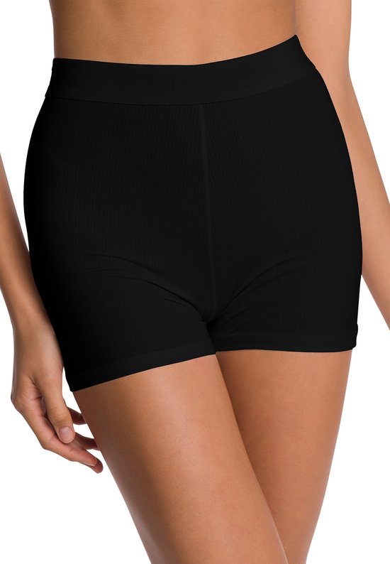 Wolford - BIKE SHORT - Beauty Cotton - Noir
