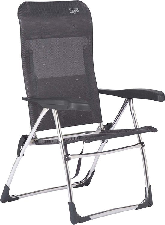 Crespo - Chaise de plage - AL/206 - Gris foncé