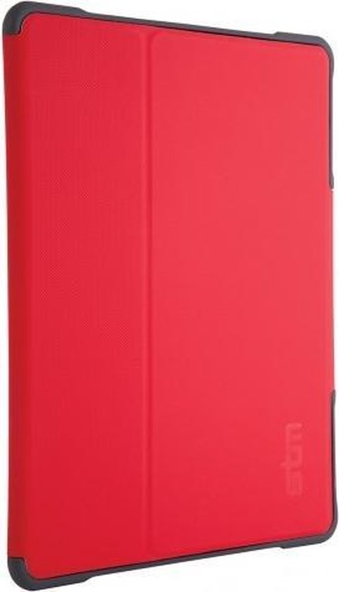 STM dux 20,1 cm (7,9'') Étui à rabat Gris, Rouge, Transparent