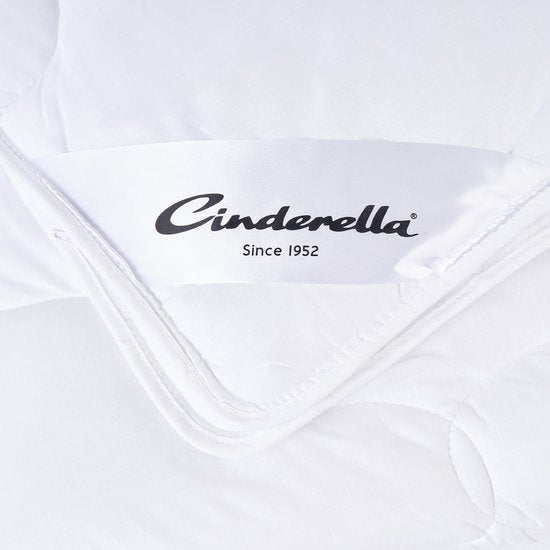 Cinderella Mellow Couette d'été - 1 personne - Rembourrage synthétique - Coutil de coton - Anti-allergique - 140x220 cm