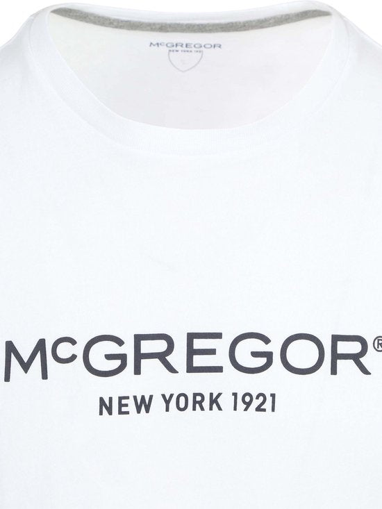 McGregor Essential T-Shirt Logo Blanc - Taille L - Homme