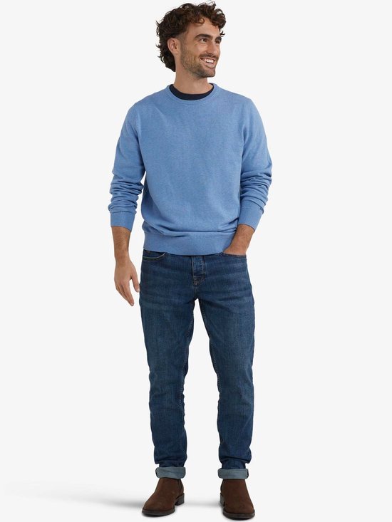 Pull McGregor Laine Mérinos Bleu Glace - Taille XXL - Hommes - Pullovers