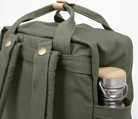 Sac à dos pour ordinateur portable Doughnut / Sac à dos / Cartable - 14 pouces - Macaron PFC Free - Army Green