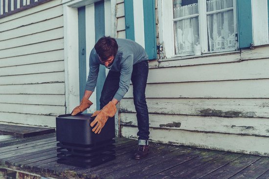 Höfats - Brasero CUBE - Brasero le plus sûr - Design réversible