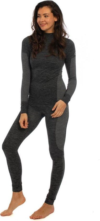 HEAT KEEPER Chemise thermo à manches longues pour femmes - M
