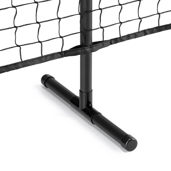 Set de Pickleball Baseline - Filet, 2 pagaies et 2 balles inclus - Battes en bois - Filet de 2,4 mètres