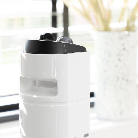 Ventilateur de tour 79 cm - 3 vitesses - Fonction minuterie - Oscillant - Silencieux et compact - Tristar VE-5806 - Blanc
