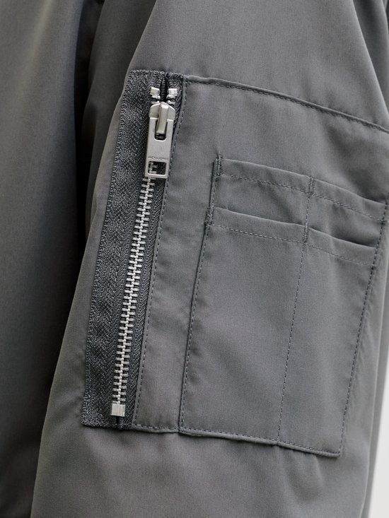 Jack & Jones - Veste Hommes Summer Mash Bomber - Gris - Taille XL
