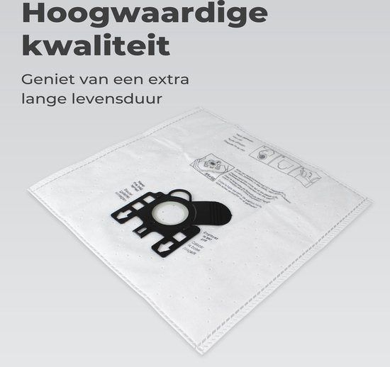 Sacs pour aspirateurs - 5 pièces - Convient aux aspirateurs Miele GN - Convient aux aspirateurs Complete C2 et C3 / Classic C1 et autres - Filtre inclus