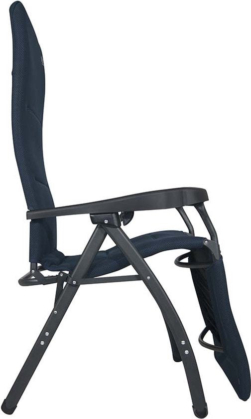 Crespo Relaxchair - AP/242 - Air-Deluxe - Ergonomique et pliable - Avec oreiller - Bleu