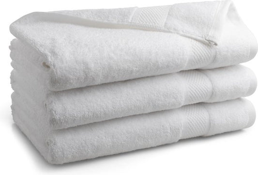 Serviette en coton - 3 pièces - 70x140 - blanc