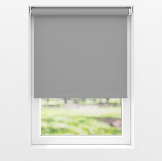 VONROC SMART BLINDS - Store électrique - Extension - 100 x 190 - Gris - Sans télécommande ni câble de chargement