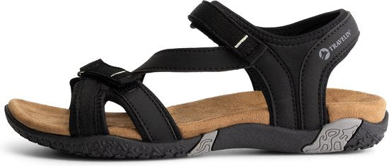Travelin' Helsem Ladies - Sandales de marche - Noir