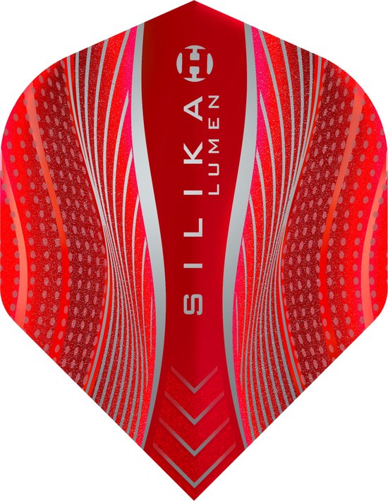 Harrows Silika Lumen NO2 Red Strong Crystalline Coated - Fléchettes