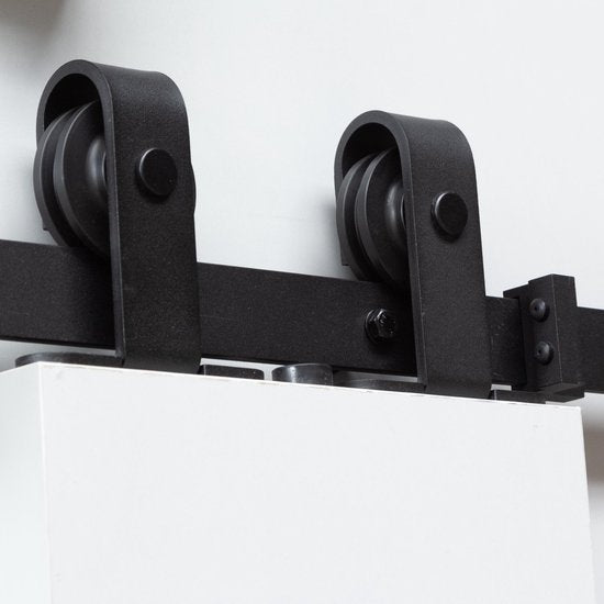 Système de portes coulissantes Intersteel Basic Top noir mat