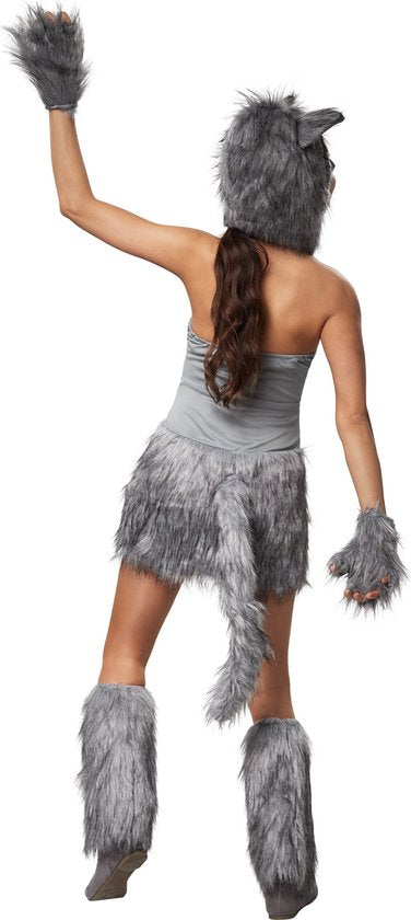dressforfun - Hot wolf lady XL - costume de fête d'halloween costume de fête de carnaval robe de fête - 302494