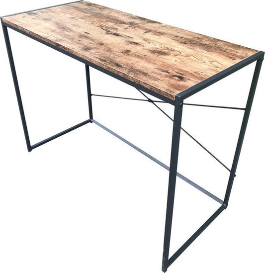 VDD Industrial Vintage Design Desk Sturdy - table pour ordinateur portable - industrielle - 100x45x75 cm