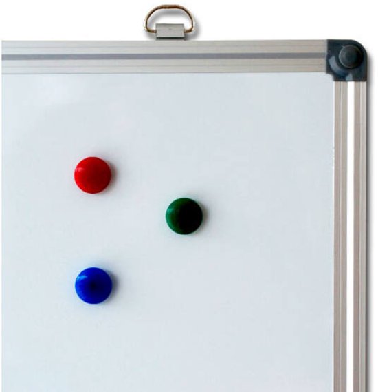 Tableau blanc magnétique 45 x 60 cm avec plumier