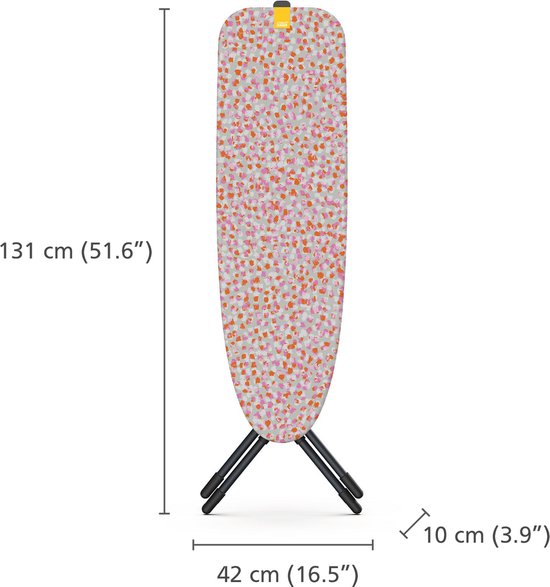Joseph Joseph - Blanchisserie - Glide Compact - Table à repasser - Peach Blossom