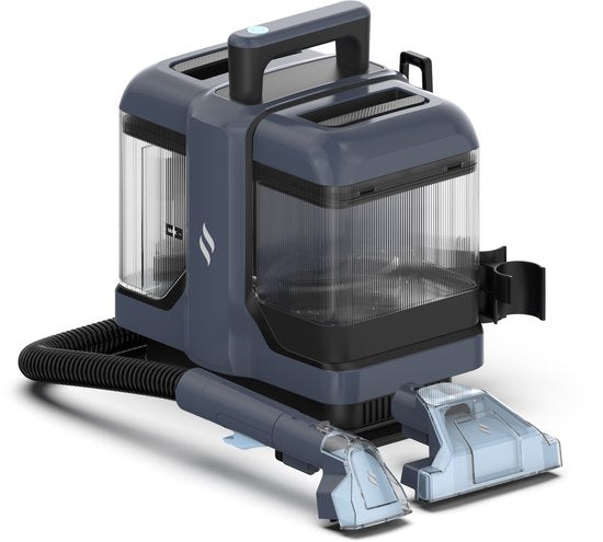 Samako Nettoyeur de tapis V2 - Nettoyeur de taches portable - Nettoyeur de canapé - Nettoyeur de meubles - Nettoyeur de sièges - Nettoyeur de matelas - Nettoyeur à vapeur - Machine de nettoyage