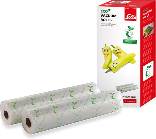 Rouleaux d'aspiration Solis Eco - 30 x 600 cm (2 pièces)