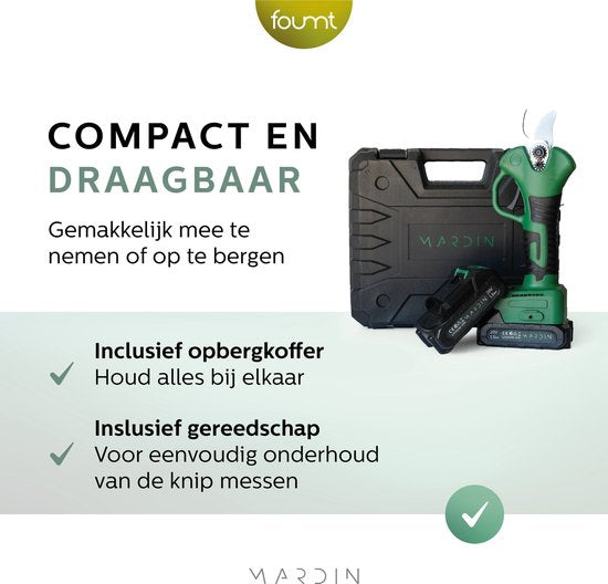 Sécateur électrique - Vert