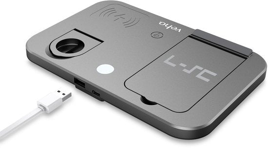 Veho DS-7 station de recharge sans fil avec veilleuse LED