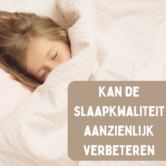 Peluche lestée 2Kg - Peluche lestée - Coco Rabbit - Peluche lestée - Jouet sensoriel - Pour enfants et adultes - Marron - Avec sac de rangement en toile