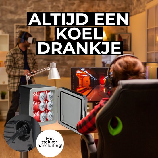 Denver Mini Fridge - Refroidissement et chauffage - Réfrigérateur pour soins de la peau - 12v Auto connection - MFR404