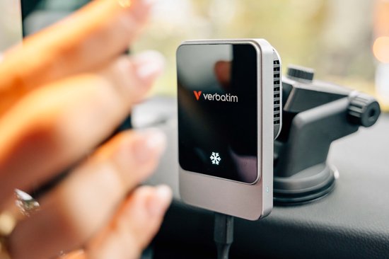 Verbatim Car Charger For Magsafe 15W Cnd-03 For Apple Rgb Phones