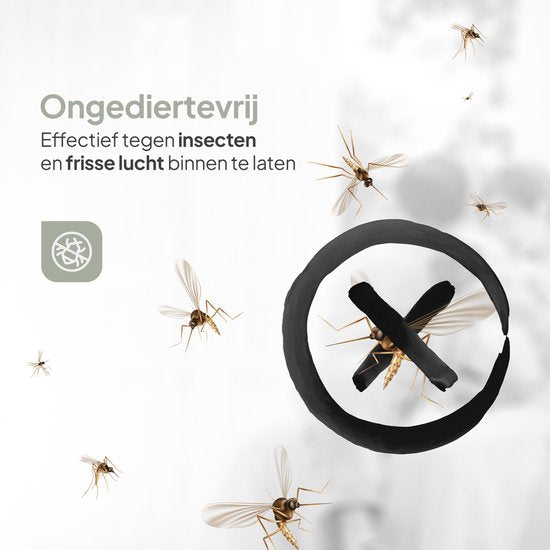 O'DADDY Rideau de porte Deluxe FIBER - Rideau à lames magnétiques - Pour les nouvelles constructions et les portes standard - Installation facile - Noir Hor - 92x210 cm