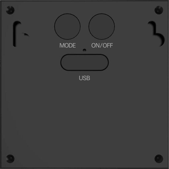 FlinQ Orion - Applique solaire intelligente - Applique solaire de jardin - Énergie solaire - Lumière blanche et colorée - Détecteur de mouvement - Alexa & Google Assistant - Noir