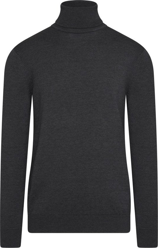 Cappuccino Italia - Chandails pour hommes Colt Sweater Charcoal - Grey - Taille XXL