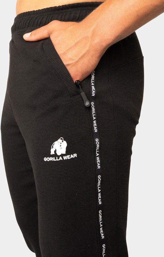 Gorilla Wear Pantalon d'entraînement Harvey - Noir - 4XL
