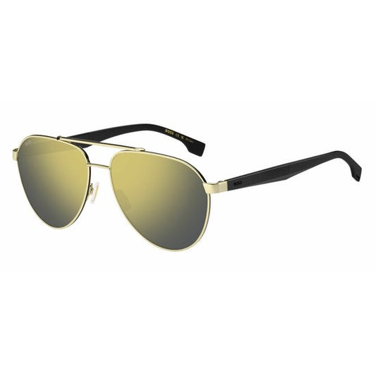 Lunettes de soleil Homme Hugo Boss BOSS-1485-S-RHL Gold ø 60 mm