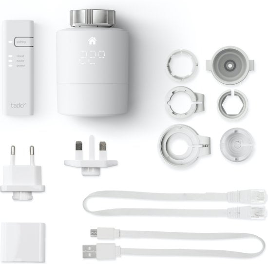 Tado Starter Kit - Thermostat de radiateur intelligent V3+