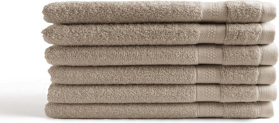 Flannels Hotel Collection - 6 pièces - 16x21 - beige taupe